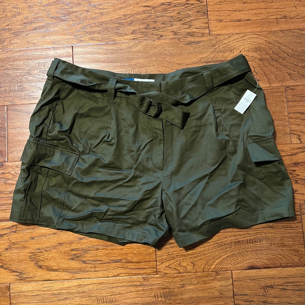 Old Navy Extra High-Rise Green Trousers